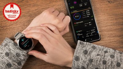 Garmin Vívoactive 4S Silver/Gray Band (II. Jakost)