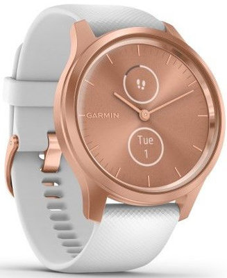 Garmin Vívomove 3 Style, Rose Gold / White Band