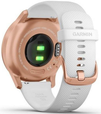 Garmin Vívomove 3 Style, Rose Gold / White Band