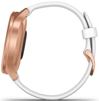 Garmin Vívomove 3 Style, Rose Gold / White Band