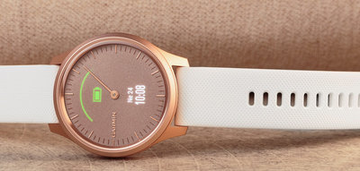 Garmin Vívomove 3 Style, Rose Gold / White Band