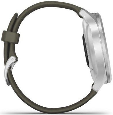 Garmin Vívomove 3 Style, Silver / Green Band