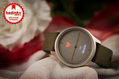 Garmin Vívomove 3 Style, Silver / Green Band