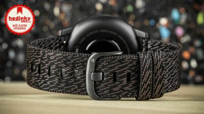 Garmin Vívomove 3 Style, Slate / Black Nylon Band