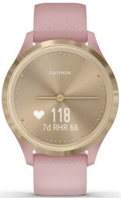 Garmin Vívomove 3S Sport, Light Gold / Pink Band