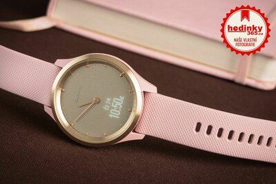 Garmin Vívomove 3S Sport, Light Gold / Pink Band