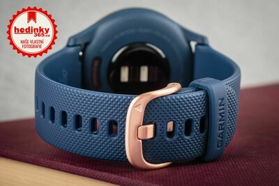 Garmin Vívomove 3S Sport, RoseGold/Blue Band
