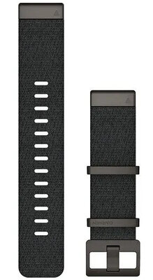 Nylonový řemínek Garmin 22mm (pro Garmin Fenix 8/7/6 (47mm), Epix 2 aj.), černý, QuickFit, 010-12738-03