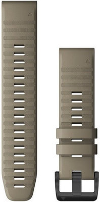 Silikonový řemínek Garmin 22mm (pro Garmin Fenix 8/7/6 (47mm), Epix 2 aj.), béžový, QuickFit, 010-12863-02