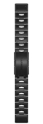 Titanový náramek Garmin 22mm (pro Garmin Fenix 8/7/6 (47mm), Epix 2 aj.), černý, QuickFit, 010-12863-09