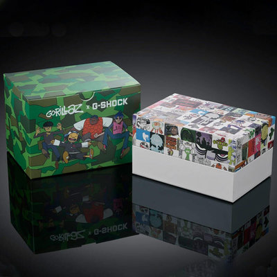 Casio G-Shock Original GA-2000GZ-3AER Carbon Core Guard G-Shock x Gorillaz Camo Limited Edition (+ náhradní řemínek)