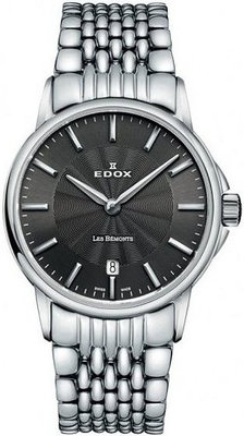 Edox Les Bémonts Slim Line Date 57001 3M GIN