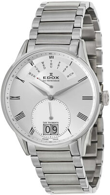 Edox Les Vauberts Day Big Date Retrograde 34006 3A AR