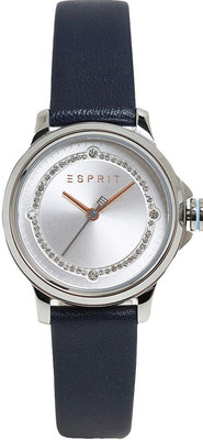 Esprit Bent Silver Dark Blue ES1L144L0025