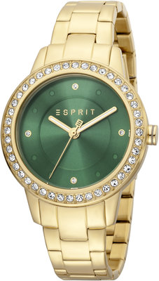 Esprit Harmony Dark Green Gold ES1L163M0105