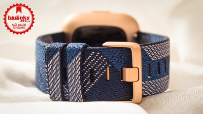 Fitbit Versa 2 Special Edition (NFC) - Navy & Pink Woven FB507RGNV