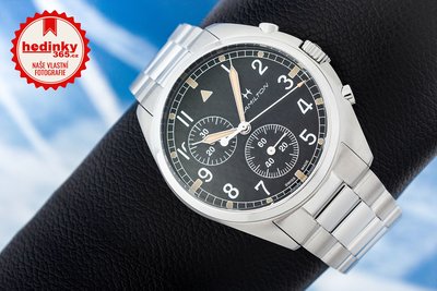 Hamilton Khaki Aviation Pilot Pioneer Quartz Chronograph H76522131