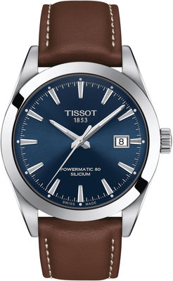 Tissot Gentleman Automatic Powermatic 80 Silicium T127.407.16.041.00