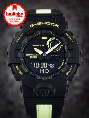 Casio G-Shock G-Squad GBA-800LU-1A1ER Phosphorescent Band