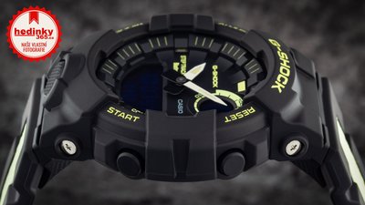 Casio G-Shock G-Squad GBA-800LU-1A1ER Phosphorescent Band