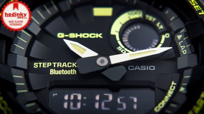 Casio G-Shock G-Squad GBA-800LU-1A1ER Phosphorescent Band