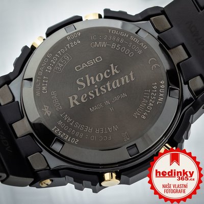 Casio G-Shock Original GMW-B5000TB-1ER "Full Metal" Titanium Black Limited Edition
