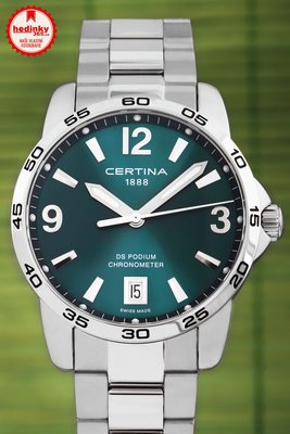 Certina DS Podium Quartz Precidrive COSC Chronometer C034.451.11.097.00