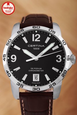Certina DS Podium Quartz Precidrive COSC Chronometer C034.451.16.057.00