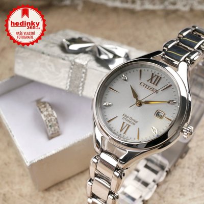 Citizen Elegant Eco-Drive Super Titanium EW2560-86A