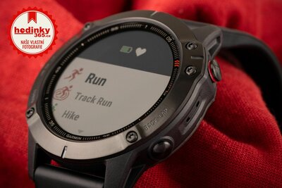 Garmin Fenix 6 PRO Glass, Black/Black Band (MAP/Music)