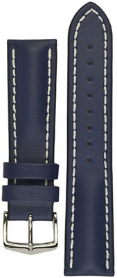 Hirsch kožený modrý řemínek Heavy Calf L 01475080-2 (Teletina)