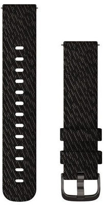 Nylonový řemínek Garmin 20mm, Black, Quick Release, 010-12924-13