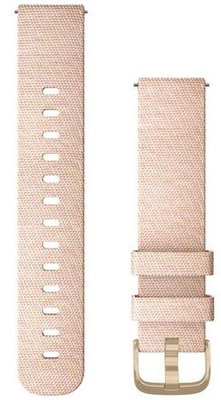 Nylonový řemínek Garmin 20mm (pro Venu, Venu Sq, Venu 2 plus aj.), růžový, Quick Release, 010-12924-12