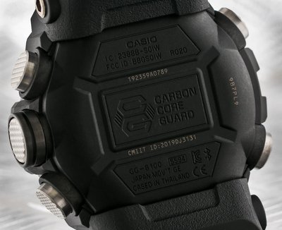 Casio G-Shock Mudmaster GG-B100-1BER Carbon Core Guard "Blackout"