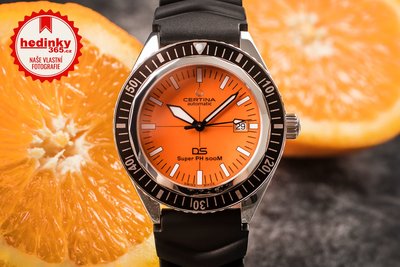 Certina DS Super PH500M Automatic Powermatic 80 Nivachron Diver's C037.407.17.280.10 VDST Special Edition
