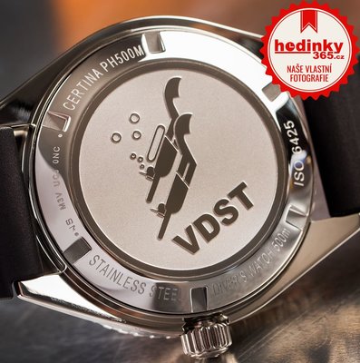 Certina DS Super PH500M Automatic Powermatic 80 Nivachron Diver's C037.407.17.280.10 VDST Special Edition