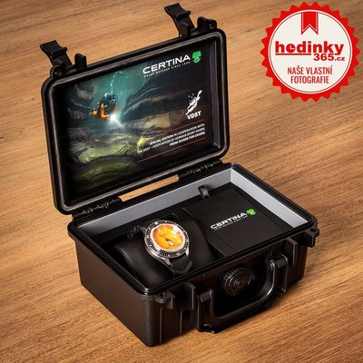 Certina DS Super PH500M Automatic Powermatic 80 Nivachron Diver's C037.407.17.280.10 VDST Special Edition
