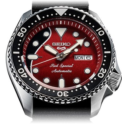 Seiko 5 Sports Automatic SRPE83K1 Brian May "Red Special" Limited Edition 9000pcs