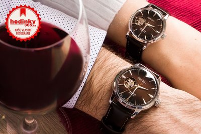 Seiko Presage Automatic Open Heart SSA407J1 Cocktail Time "Stinger"