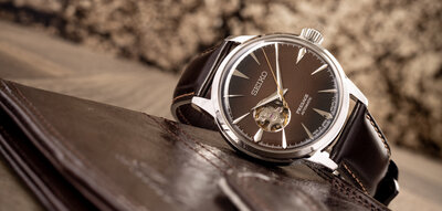 Seiko Presage Automatic Open Heart SSA407J1 Cocktail Time "Stinger"