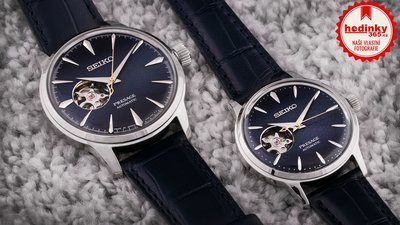 Seiko Presage Automatic Open Heart SSA785J1 Cocktail Time "Blue Moon"