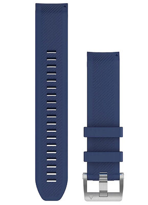 Silikonový řemínek Garmin 22mm (pro MARQ), modrý V1, 010-12738-18