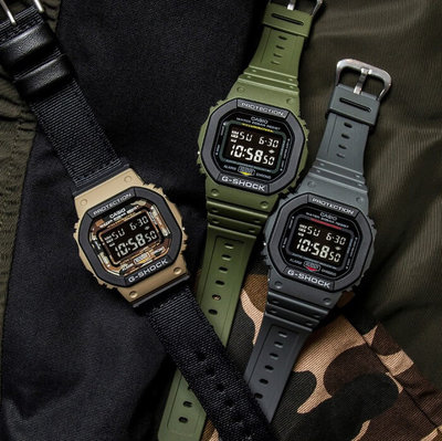 Casio G-Shock Original DW-5610SUS-5ER Utility Colors Series (+ náhradní řemínek)
