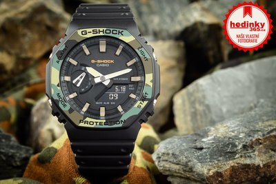 Casio G-Shock Original GA-2100SU-1AER Carbon Core Guard Utility Colors Series