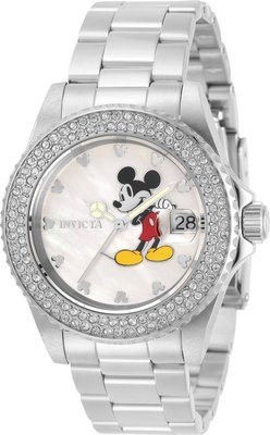 Invicta Disney Lady Quartz 32482 Mickey Mouse Limited Edition 4000pcs