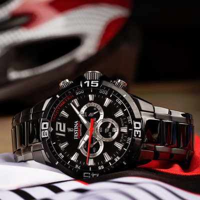 Festina Chrono Bike 2020 20528/1 Full Black Limited Edition 500pcs (+ náhradní řemínek)