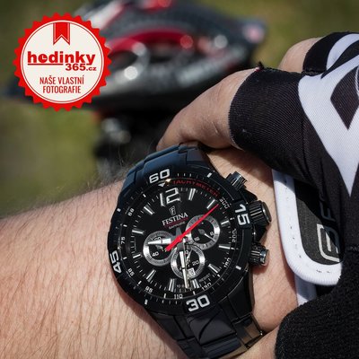 Festina Chrono Bike 2020 20528/1 Full Black Limited Edition 500pcs (+ náhradní řemínek)