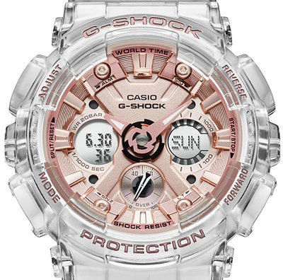 Casio G-Shock Original GMA-S120SR-7AER S Series Transparent x Pink Gold Collection