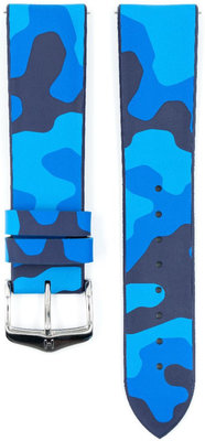 Kaučukový řemínek Hirsch John L 0928088080-2, maskáčový, přírodní kaučuk, délka L, Quick Release