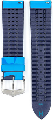 Kaučukový řemínek Hirsch John L 0928088080-2, maskáčový, přírodní kaučuk, délka L, Quick Release